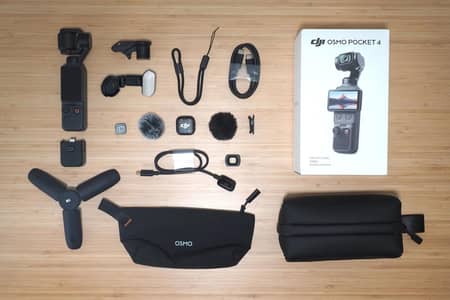 DJI Osmo Pocket 4 Creator Combo – Mint Condition (1 Month Used)