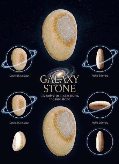 Galaxy Stone — The Universe in One Rare Stone