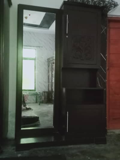 dressing table and showcase
