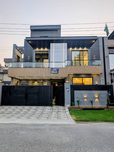 10 Marla Brand New Ultra Modern Bungalow Facing Park For Sale Wapda Town