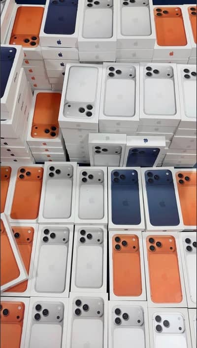 Iphone 17 Pro Max Box Pack JV / 17 Pro / 17 Air / 16 Plus PTA Approved