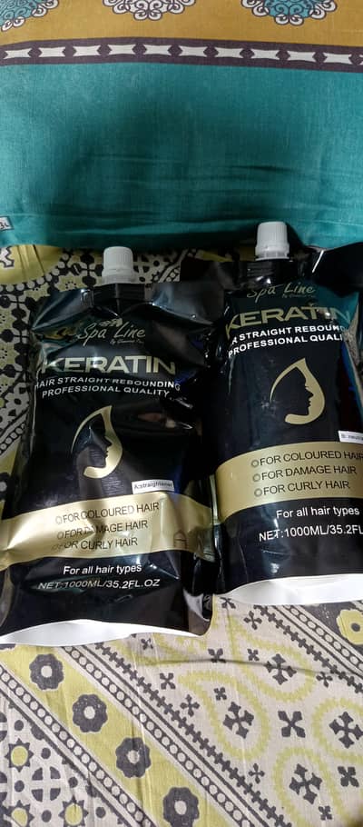 rebonding and  keratin cream hai