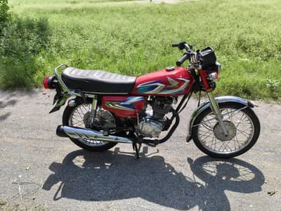 Honda CG 125 2022 model complete documents biometric available