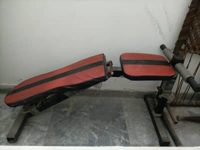 Adjustable Gym Bench / Sit-Up Bench – Heavy Duty Fitness Bench