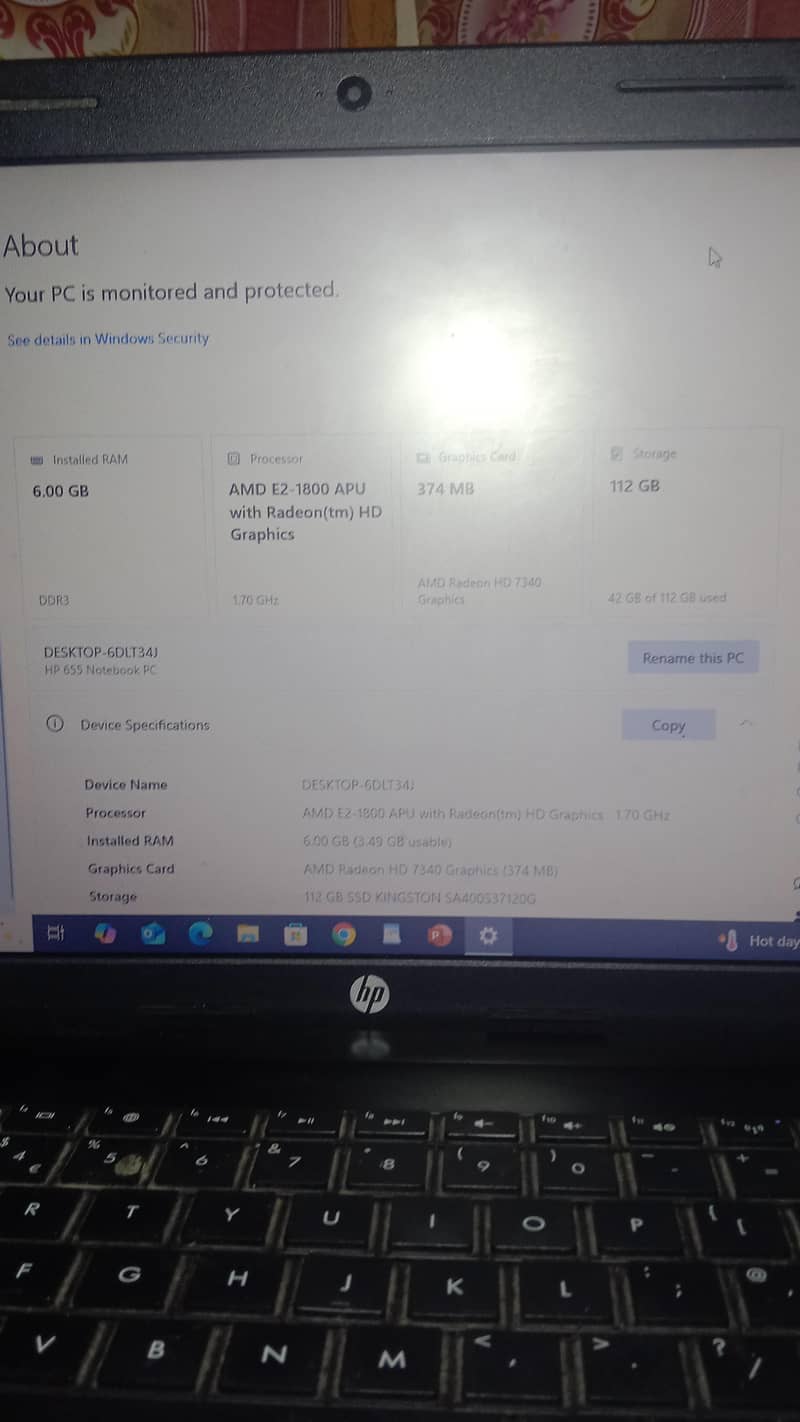 HP 655 Notebook 0