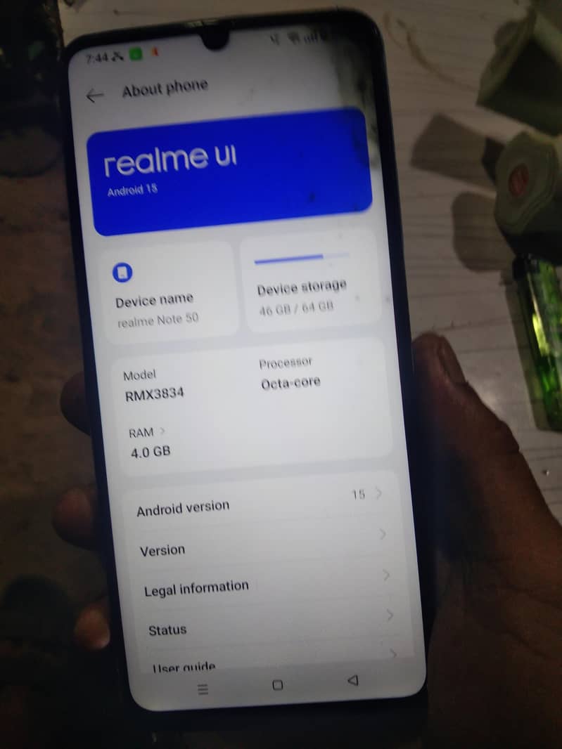 Realme Note 50 0