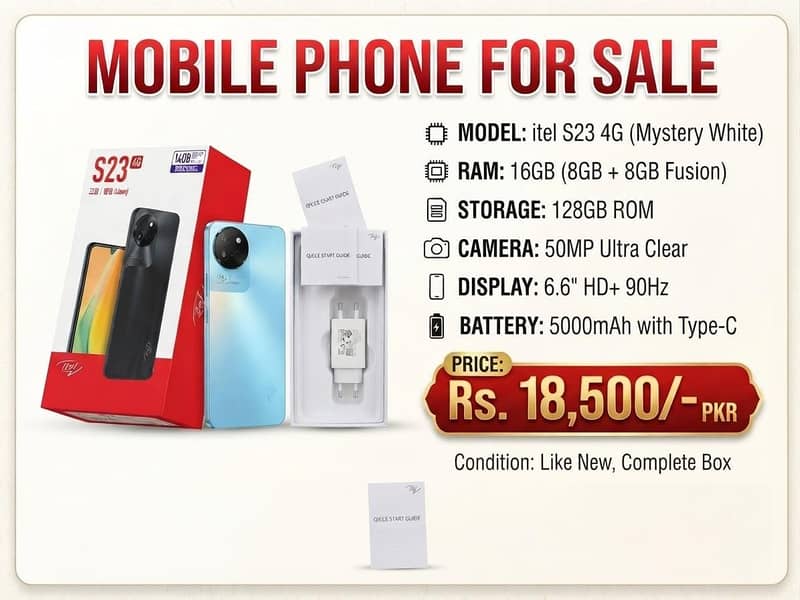 Itel S23 0