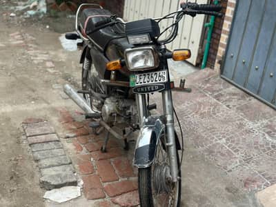 united 70CC in good condition for sale