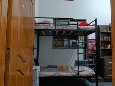 bunk bed with mattresses available for sale
