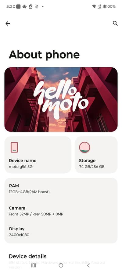 Motorola Moto G56 5g