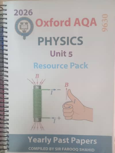 Oxford AQA resource packs . physics , maths
