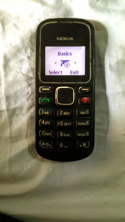 Nokia 1280 Black Color Original set Just Purchased for my dada abu