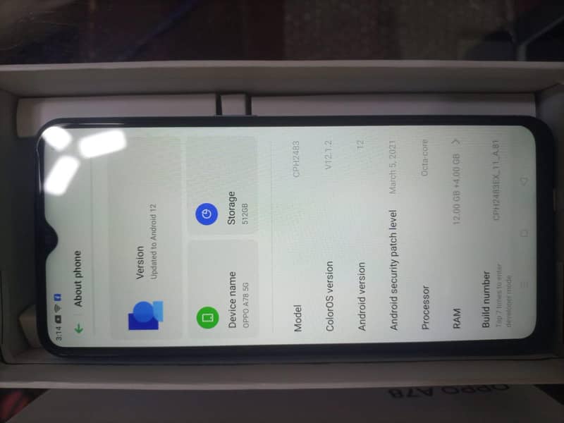 Oppo A78 4