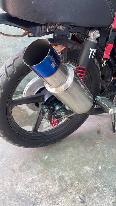 Hks exhaust with bend pipe