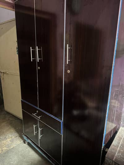 Beautiful Wooden Wardrobe / Almari for Sale