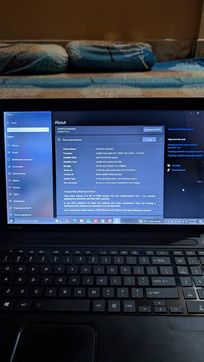 Toshiba Laptop