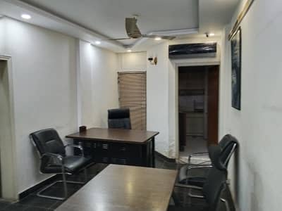 Islam Marketing Offer fully furnished Office Available For Rent(650 sqft)