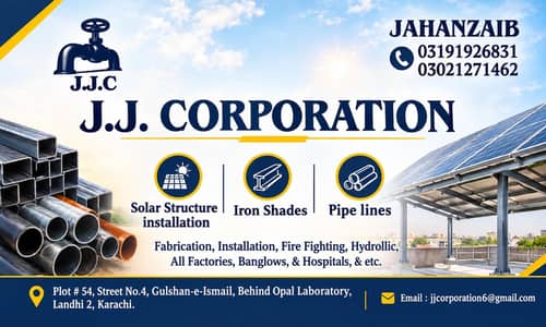  J. J. Corporation — Fabrication & Installation Services