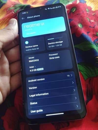 Realme Note 60