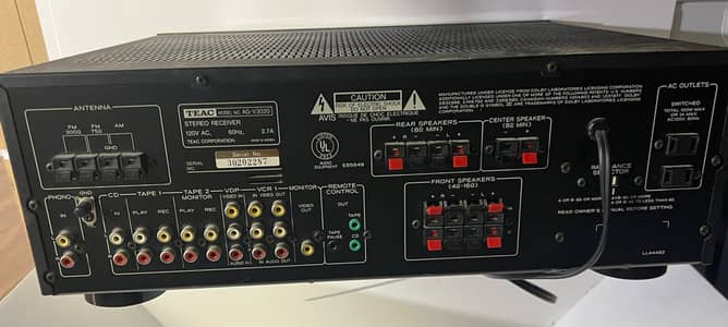 teac stereo receiver v3020