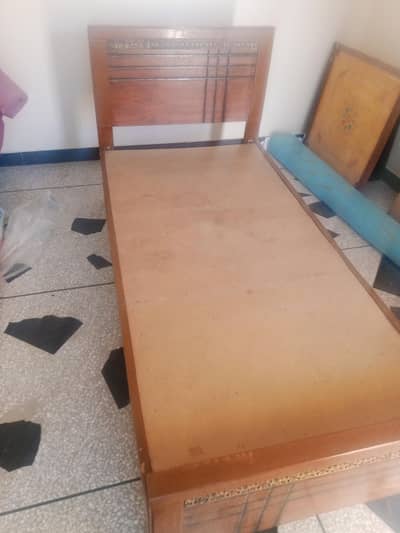 New Single Wooden Bed