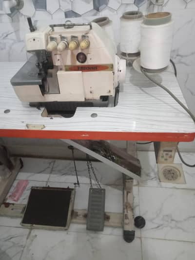 Siruba peco (pico/overlock) machine