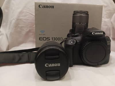 CANON EOS 1300D DSLR CAMERA Almost New Condition