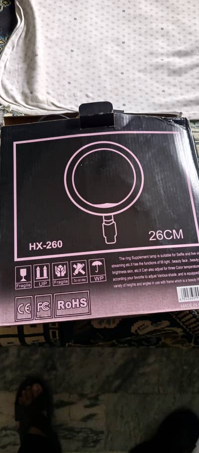 new ring light and tripod for sale 03142635150