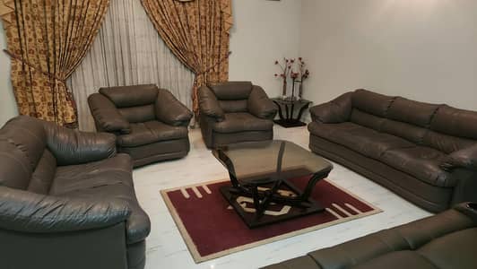 7 seater original leather sofa set