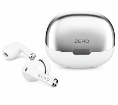 ZERO EVO ZBuds Wireless Earbuds – Milky White – Like New – Warranty