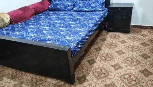 King Size Bed with Medicated MetressAvailable for sale.