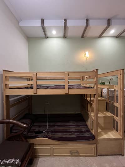 3 in 1 bunker bed for sale pure wodd