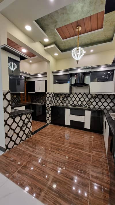 NEW Double Storey House For Sale In Gulshan-E-Iqbal Block 4