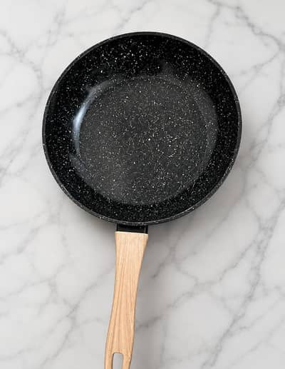 new Big size frying pan marble coating imported