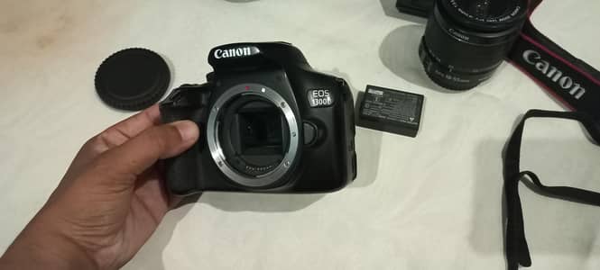 canon 1300D DSLR camera