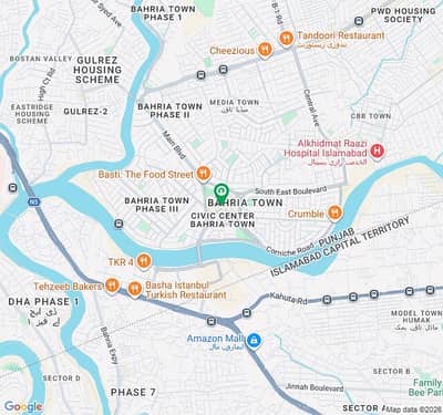 2400Sq Ft Lower Ground Available For Sale in Civic Center Bahria Town