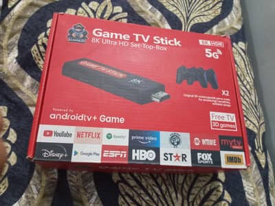 android tv stick + game + controllers