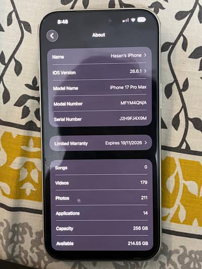 Apple iPhone 17 Pro Max