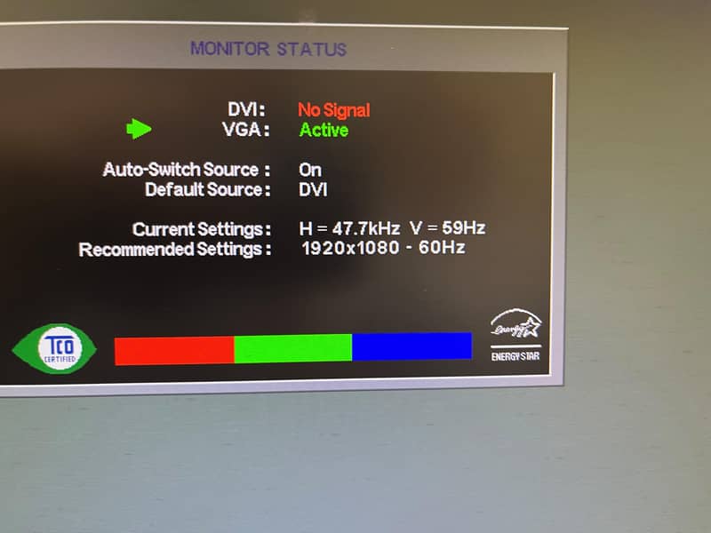 Monitor hp 5