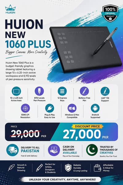 all different graphic drawing tablets