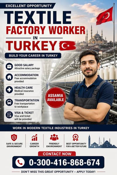 Turkey Textiles worker