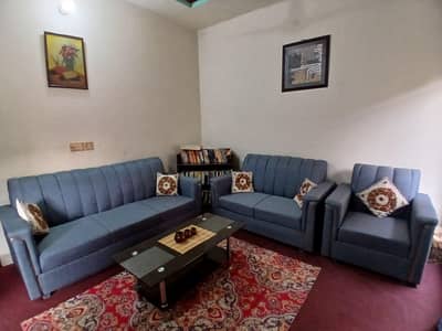 6 Seater Sofa Set with Table