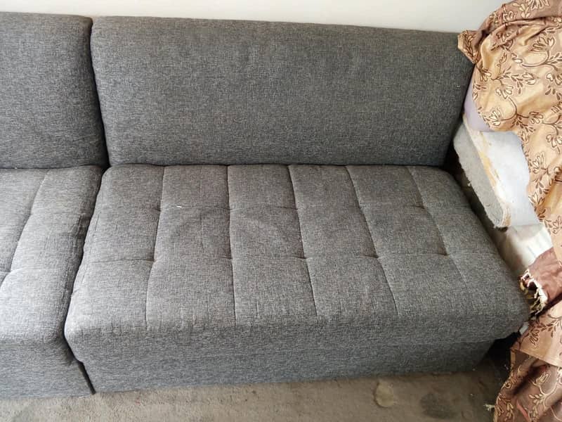 L-Shape Sofa Set + Table 3