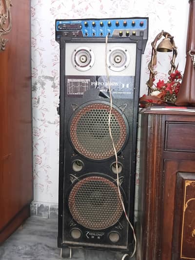 Kenlong Speaker + Daewoo 4 Channel USB Amplifier for Sale
