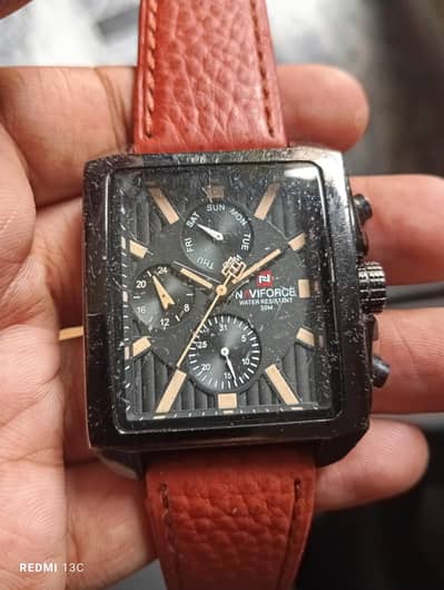 naviforce chronograph watch.