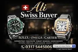 Trusted Buyer | Used Vintage Rolex Omega Cartier IWC Patek AP & Hublot