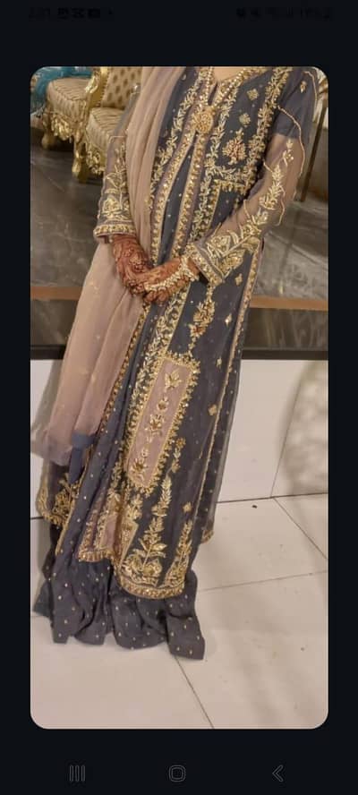 heavy word party wear dress