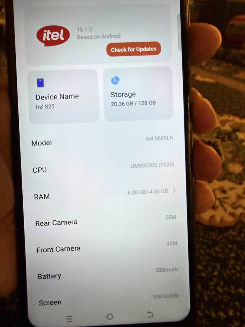 Itel S25 4