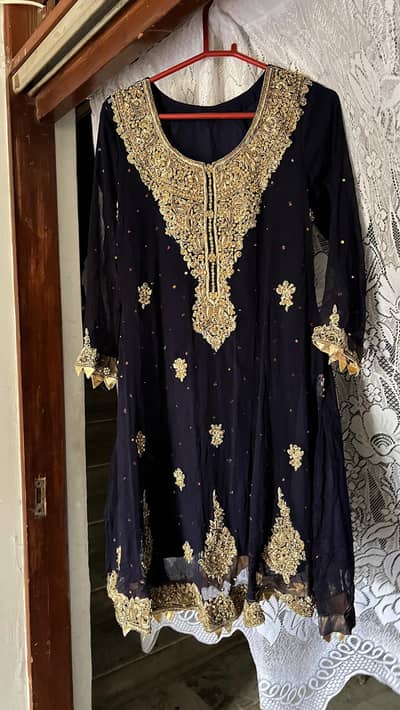 short frock and dupata