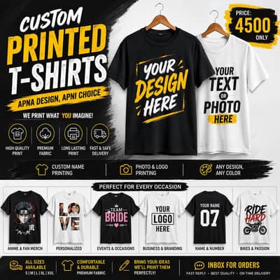 Custom Printed T-Shirts